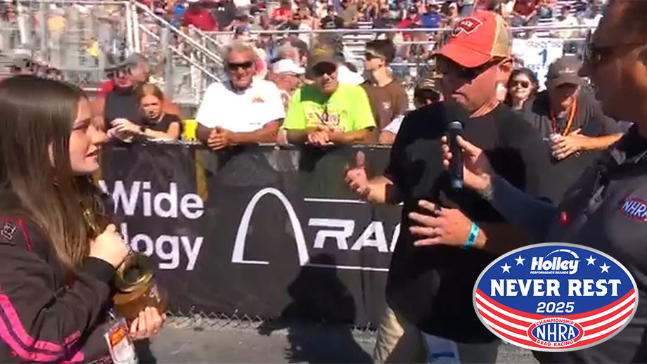 Holley Never Rest award