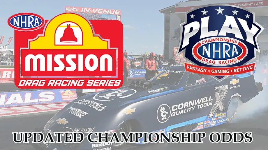  Opening odds released for NHRA Mission Foods Series world championships