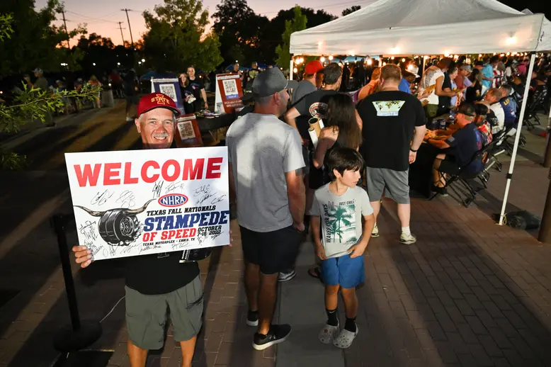 The Texas Fall Nationals Prestage FanFest took place on Thursday