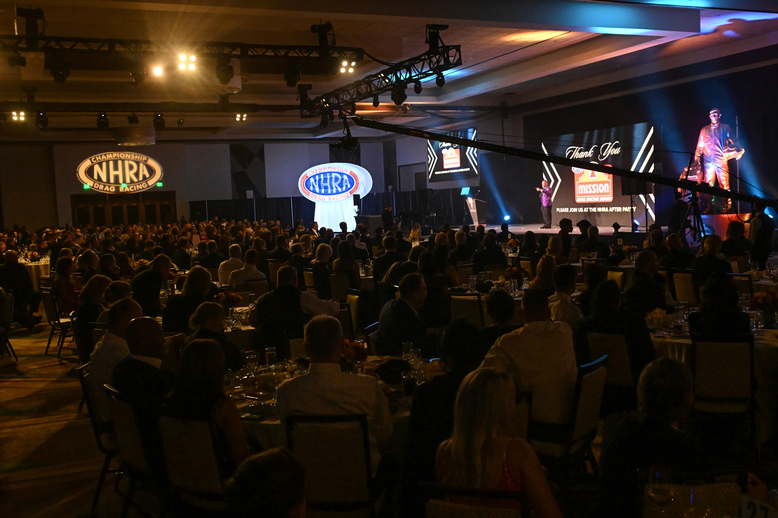 2025 NHRA Mission Foods Series awards ceremony