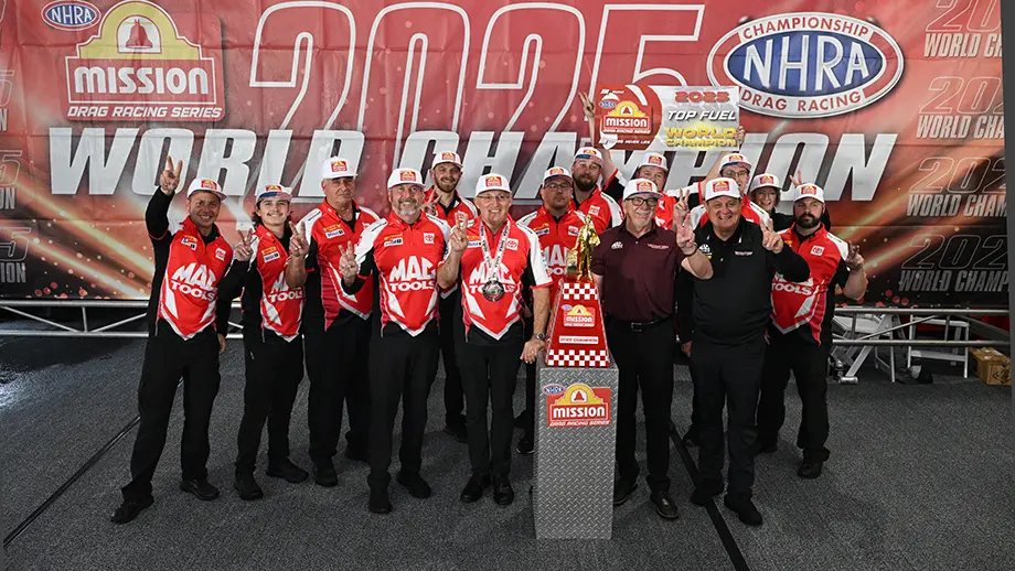 Doug Kalitta clinches second NHRA Top Fuel world championship | NHRA