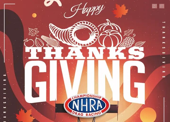 Happy Thanksgiving from NHRA