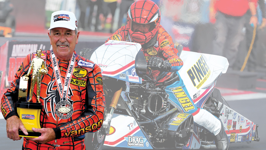メイドネームR リアトリス SP メイドラブファイヤー　RRR Undefeated season leads McBride to second straight Top Fuel