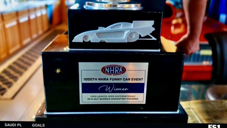 Matt Hagan is the 1,000th Funny Car winner
