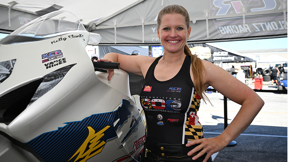 Maryland native Kelly Clontz eager to show off at her home track