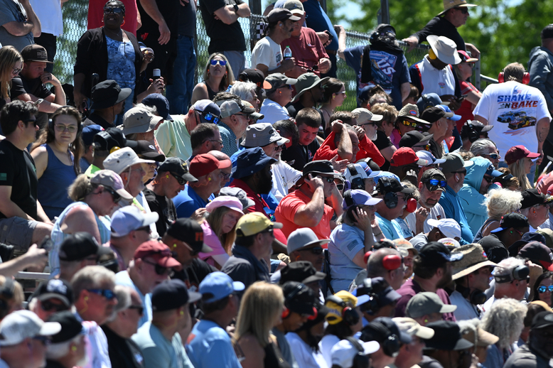 Fans packed the grandstands