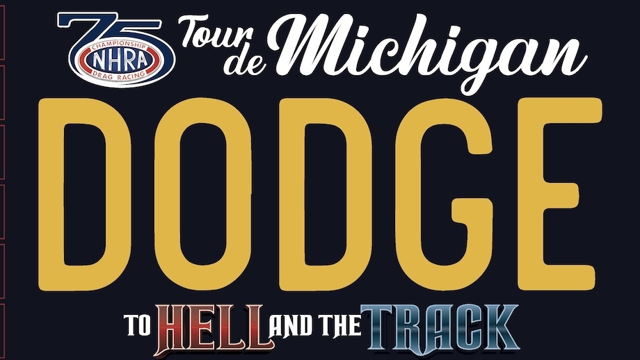 Drive into history on the 2026 NHRA Dodge Tour de Michigan