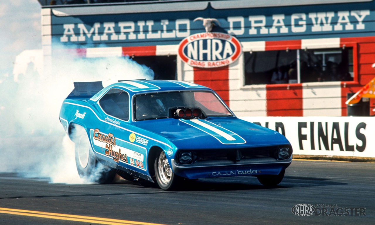 1971 blue max funny car