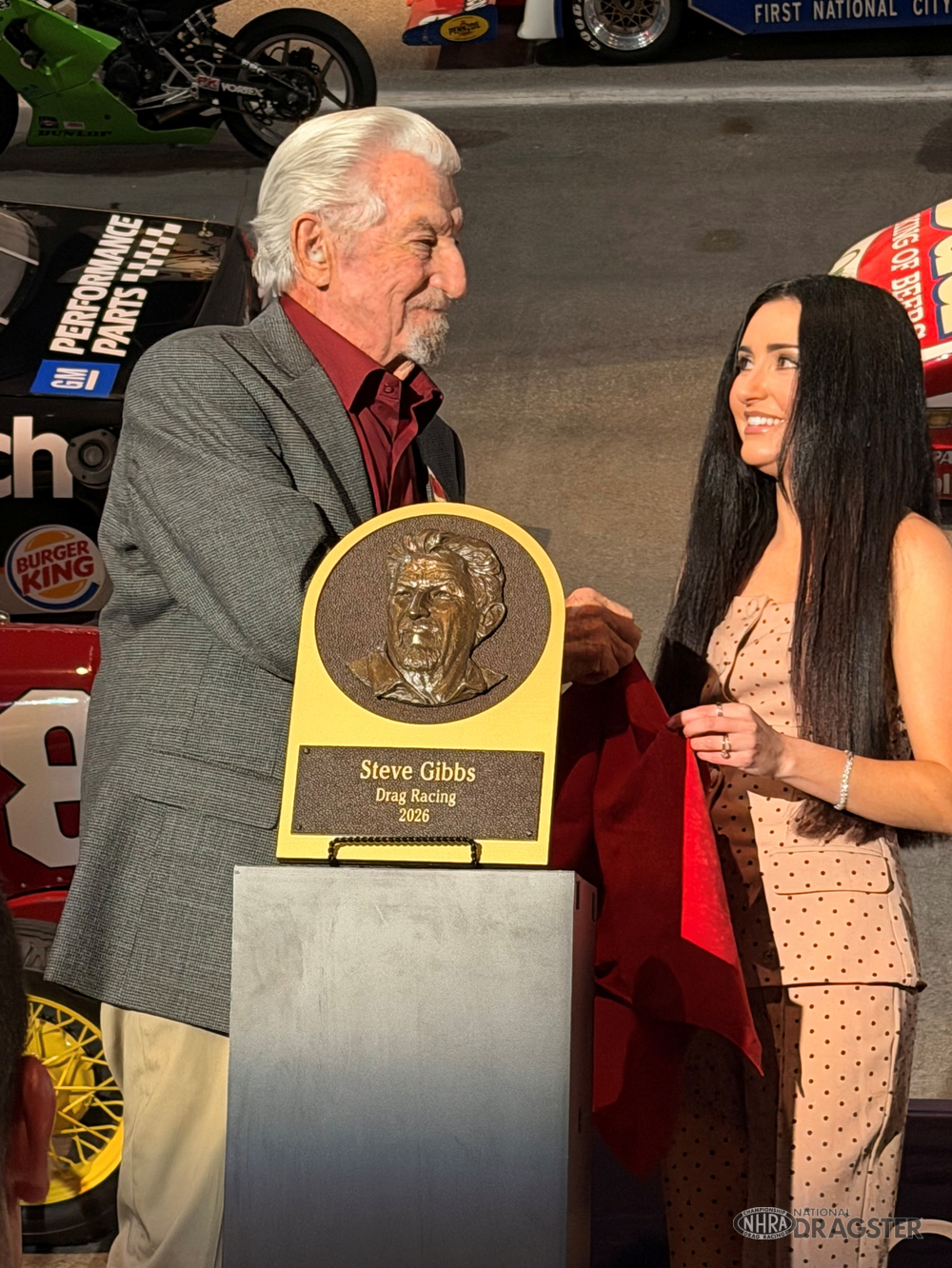 Steve Gibbs inducted into Motorsports Hall of Fame of America | NHRA