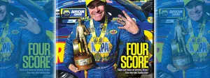 Ron Capps on National Dragster cover