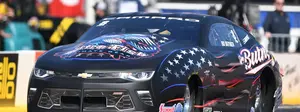 Bo Butner’s solo-run final in his Pro Stock Camaro