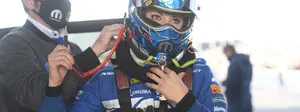Leah Pruett and the The modern drag racing helmet