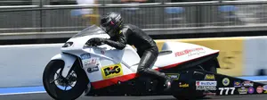 Karen Stoffer’s giant-slaying Suzuki wins Pro Stock Motorcycle in Sonoma