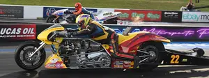 Top Fuel Motorcycle exhibition race