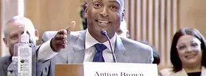 Antron Brown to testify in Senate hearing today