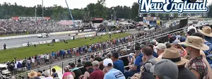 New England Dragway from the bleachers