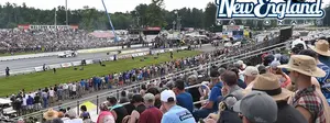 New England Dragway from the stands