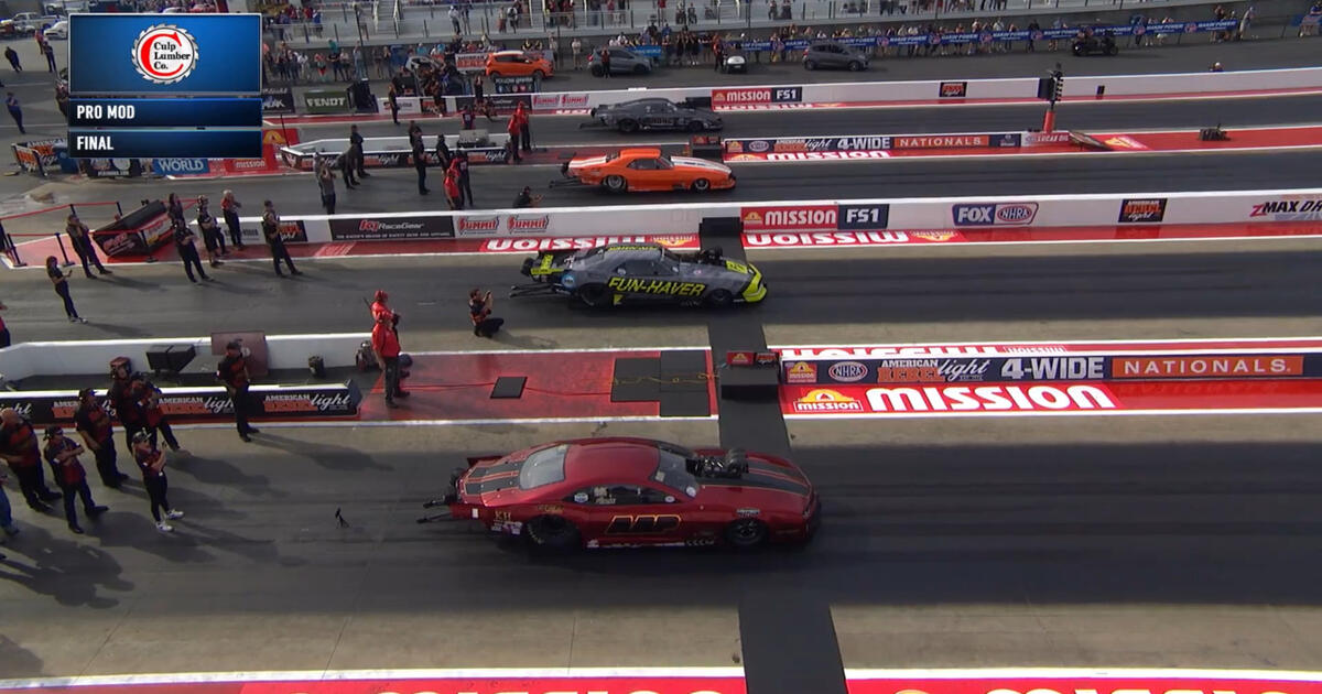 J.R. Gray wins Pro Mod at 2025 American Rebel Light NHRA 4-Wide Nationals