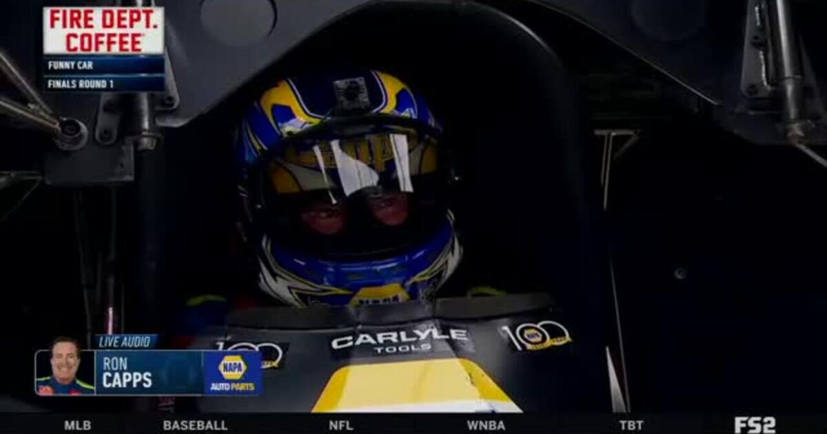 Ron Capps-live from the cockpit of his Funny Car