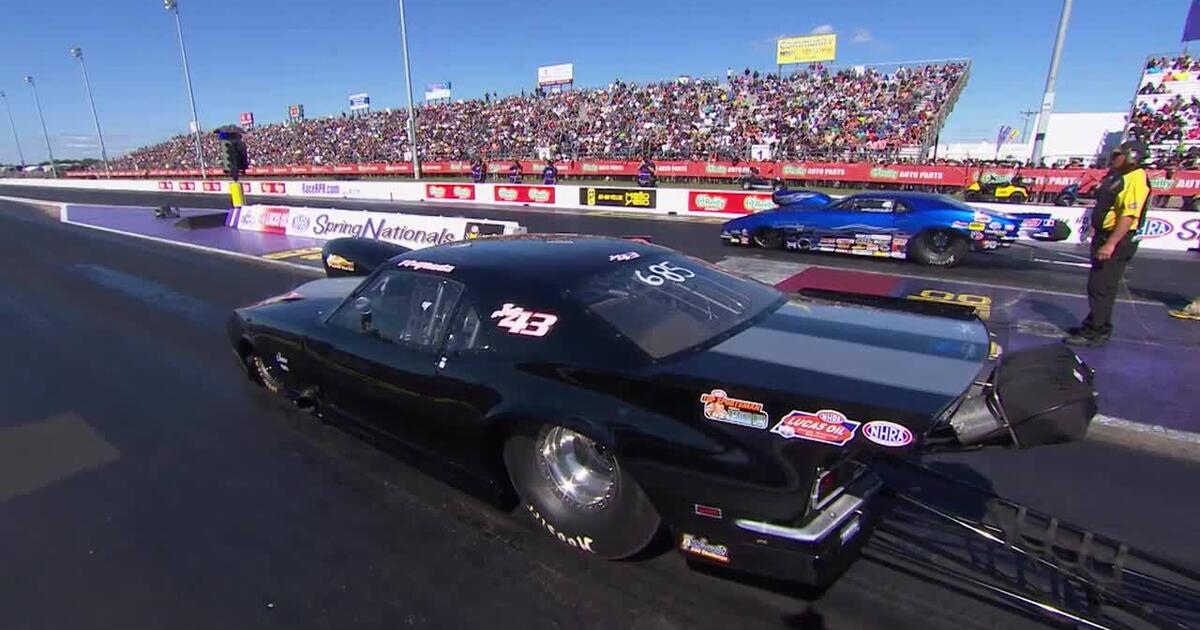 NHRA SpringNationals Top Sportsman winner Keith Raftery