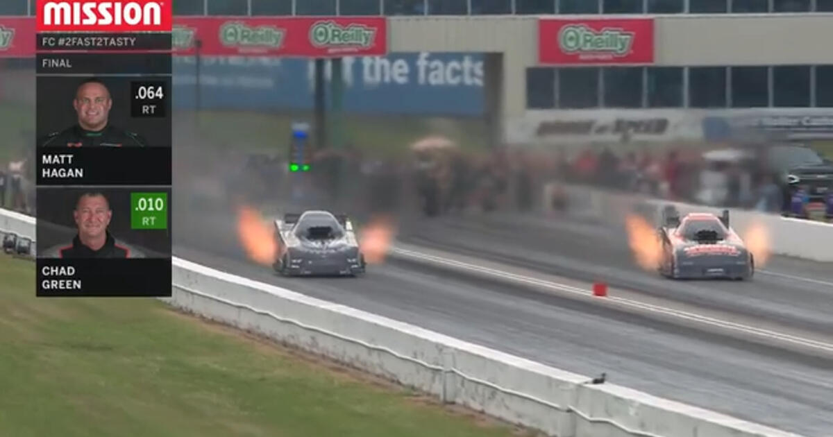 Matt Hagan wins Mission Challenge Funny Car title in Topeka