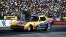 The Hoover family out of Minnesota started in Top Fuel but later fielded some of the prettiest Funny Cars of the late 1970s and early 1980s, emblazoned with the Showtime moniker of its sides. Tom Hoover and his octogenarian father/crew chief George won a slew of NHRA national event titles.
