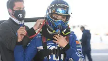 Leah Pruett and the The modern drag racing helmet