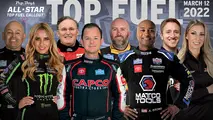 Pep Boys NHRA Top Fuel All-Star Callout