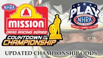 Mission Foods NHRA Drag Racing Series championship odds updated