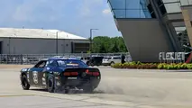 DHD Racing Dodge Challenger Drag Pak at the Flexjet Global Headquarters