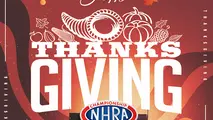 Happy Thanksgiving from NHRA