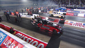 John Force is the No. 1 qualifier in Funny Car on Friday of the 2024 4-Wide Nationals