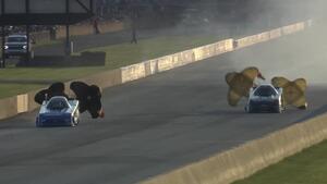 Austin Prock is the low qualifier Friday in Funny Car at the Gerber Collision Route 66 NHRA Nationals