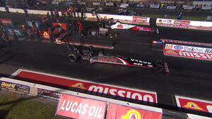 Doug Kalitta is the No. 1 qualifier in Top Fuel on Friday of the 2024 NHRA New England Nationals