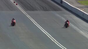 Matt Smith is the No. 1 qualifier in Pro Stock Motorcycle on Friday of the 2024 NHRA Thunder Valley Nationals