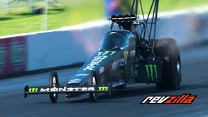 Brittany Force Revzilla Behind the Visor