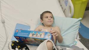 Team Toyota at the Payton Manning Children's Hospital