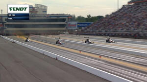 Shawn Langdon wins Top Fuel at 2025 American Rebel Light NHRA 4-Wide Nationals