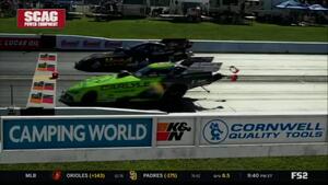 Scag Close-Cut Margin of Victory—Indy