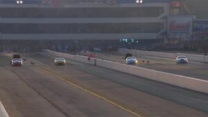 Dallas Glenn is the low qualifier in Pro Stock on Friday of the 2025 NHRA 4-Wide Carolina Nationals