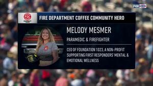 Fire Department Coffee Hometown Hero Melody Mesmer
