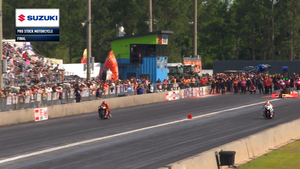 Matt Smith wins Pro Stock Motorcycle  on Friday of the 2026 NHRA Southern Nationals