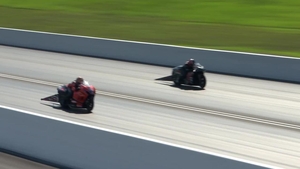 Gaige Herrera is the No. 1 qualifier in Pro Stock Motorcycle at the 2026 Super Grip NHRA Thunder Valley Nationals