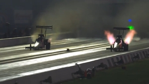 Shawn Langdon is the No. 1 qualifier in Top Fuel on Friday of the 2026 Cornwell Quality Tools NHRA U.S. Nationals