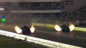 Jack Beckman is the No. 1 qualifier in Funny Car on Friday of the 2026 Texas NHRA FallNationals