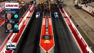 Matt Hartford is the No. 1 qualifier in Pro Stock  on Friday of the 2026 Mopar NHRA Las Vegas Nationals