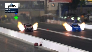 Jack Beckman is the No. 1 qualifier in Funny Car on Friday of the 2026 Mopar NHRA Las Vegas Nationals