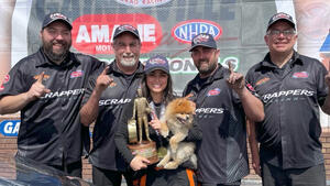 Jasmine Salinas reflects on first Top Alcohol Dragster win