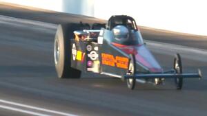 Steve Huff runs 191 mph in electric dragster
