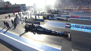 Mike Salinas takes No. 1 qualifying spot in Top Fuel at 2022 Las Vegas Four-Wide Nationals